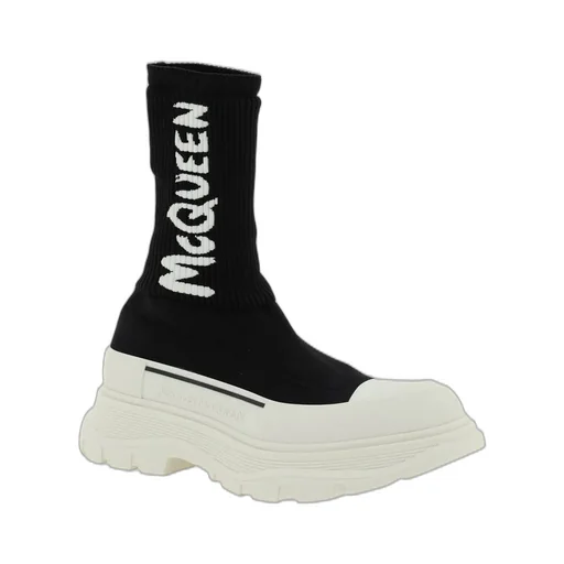 Logo Intarsia Chunky Sock Sneakers