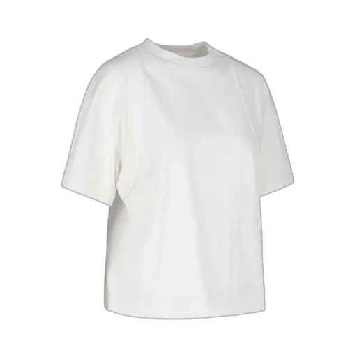 Seam-Detailed Crewneck T-Shirt