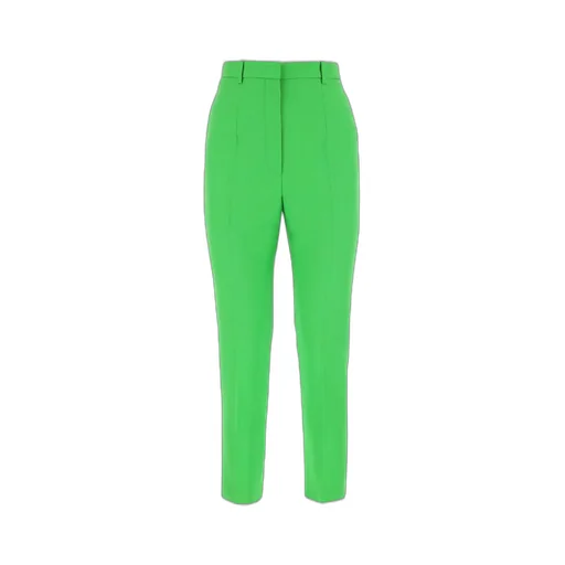 Straight Leg Pleated Pants