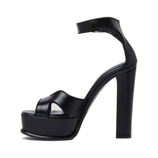 Butterfly-Strap Platform Sandals