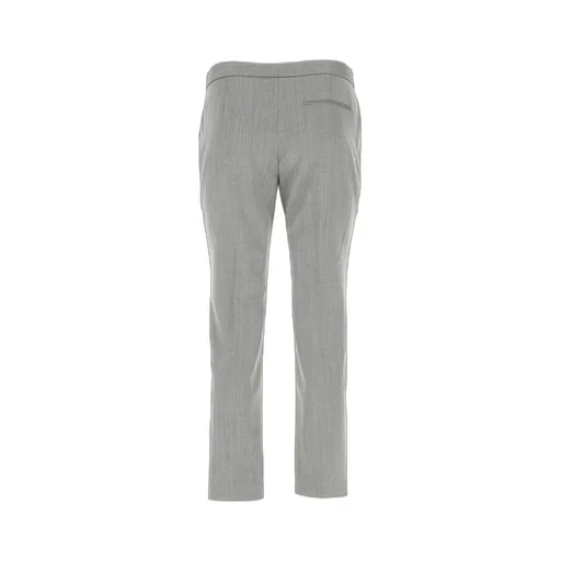 Chevron Cropped Trousers