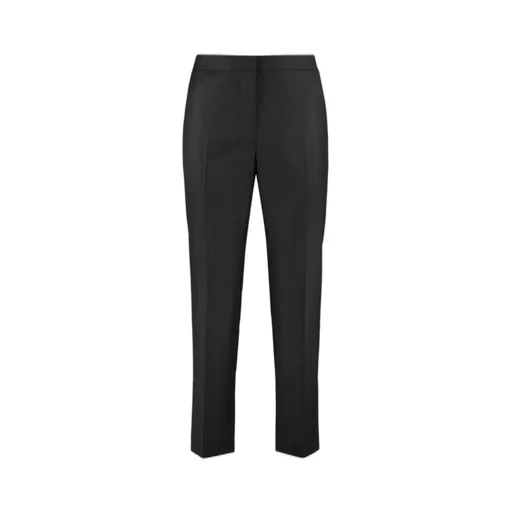 Cropped Straight Leg Trousers