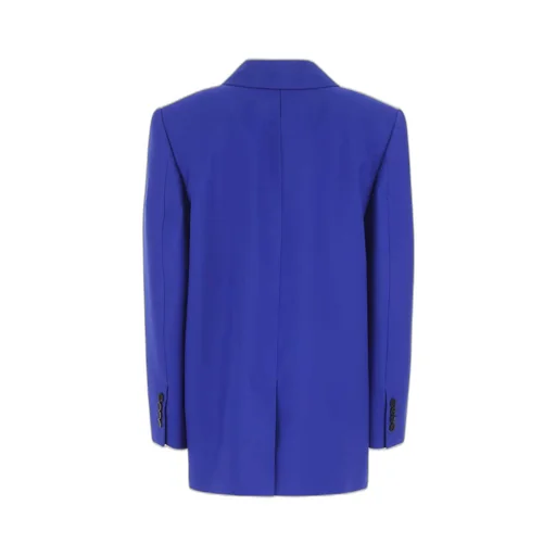 Asymmetric Double-Breasted Tailored Blazer