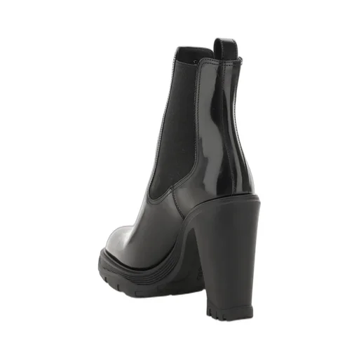 Block-Heeled Ankle Boots