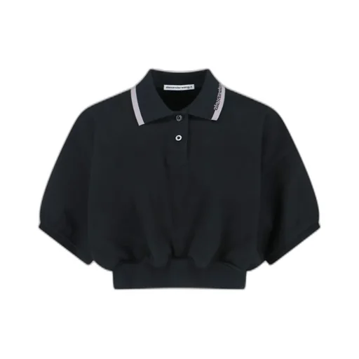 Cropped Polo Shirt