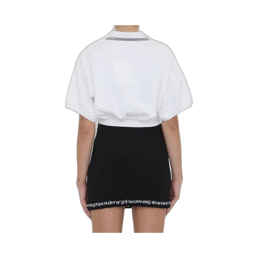 Cropped Polo Shirt