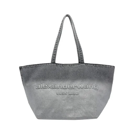 Punch Large Denim Tote Bag