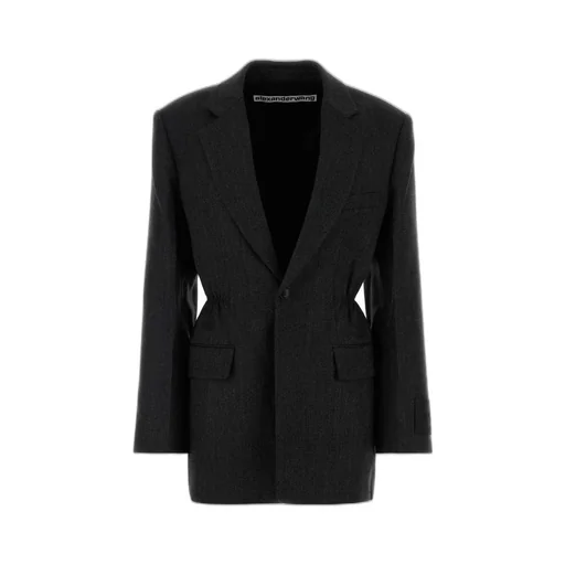 Single-Breasted Oversized Blazer