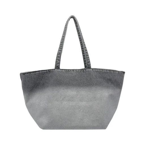 Punch Large Denim Tote Bag