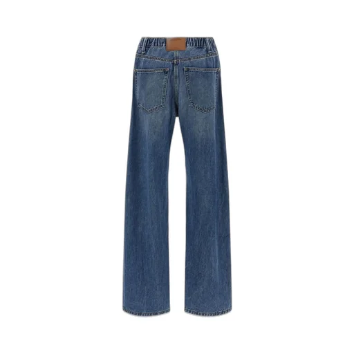 Logo-Patch Jogging Harem Jeans