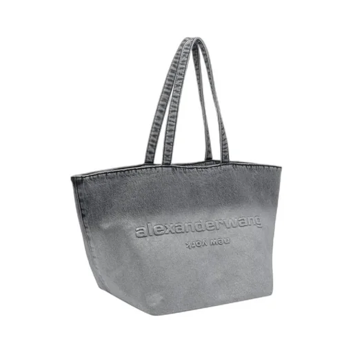 Punch Large Denim Tote Bag