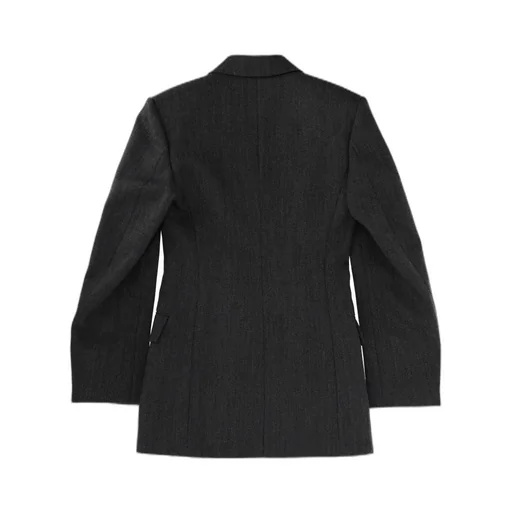 Double-Breasted Fitted Blazer Dress