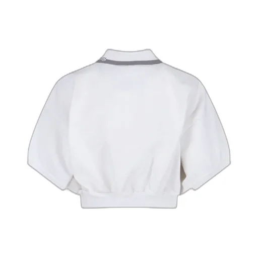 Cropped Polo Shirt