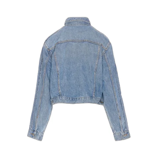 Denim Track Jacket