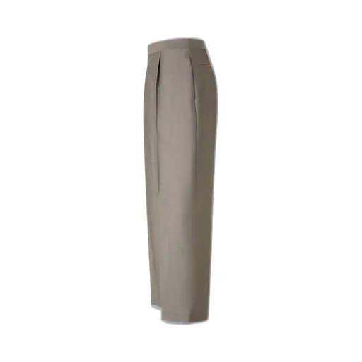 Mid-Rise Tailored Pants