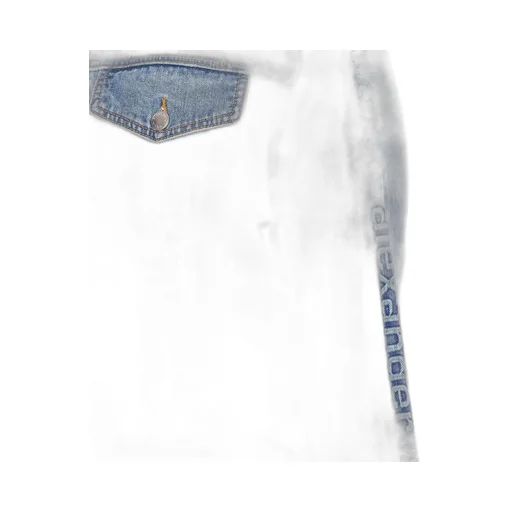 Denim Track Jacket