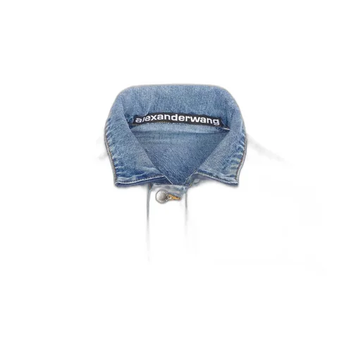 Denim Track Jacket