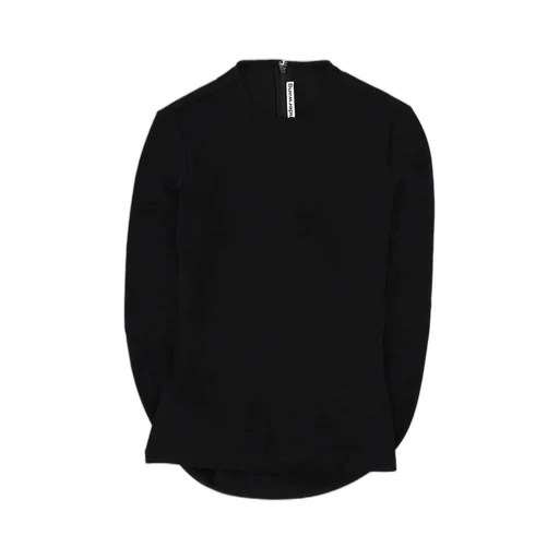 Drape Back Long-Sleeved Top