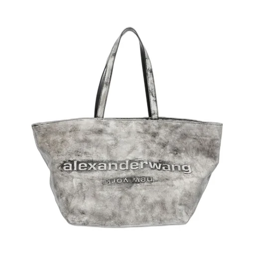Colour-Blocked Punch Tote Bag