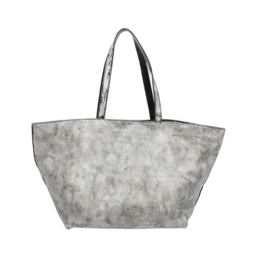 Colour-Blocked Punch Tote Bag