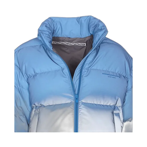 Reflective Cropped Puffer Coat