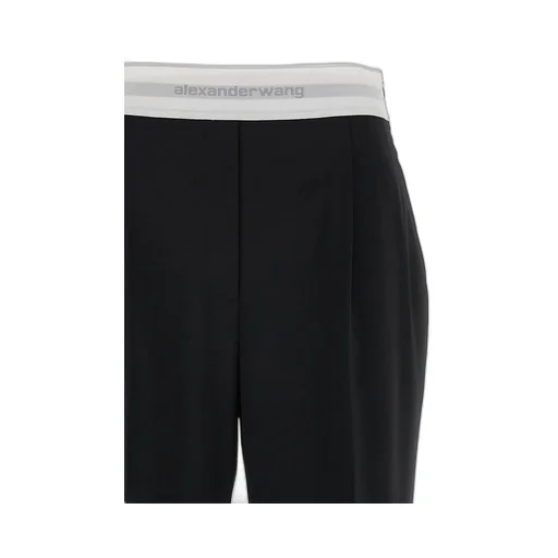 High-Waisted Pleated Pants