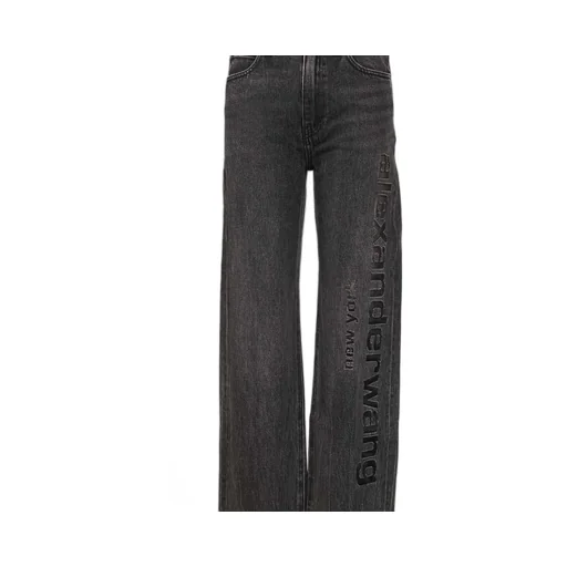 Mid-Rise Straight-Leg Jeans