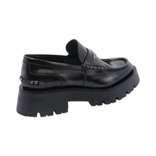 Logo-Lettering Loafers