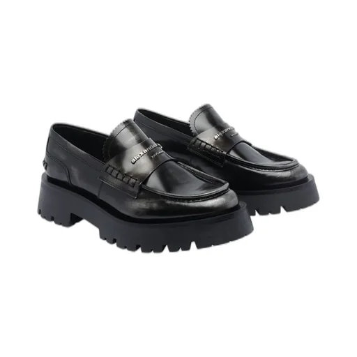 Logo-Lettering Loafers