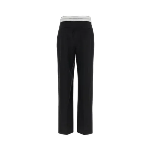 High-Waisted Pleated Pants