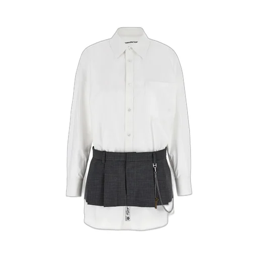Pre-Styled Mini Shirtdress