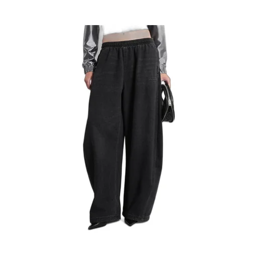 Mid-Rise Wide Leg Jeans