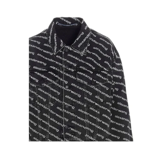 All-Over Logo Printed Jacket