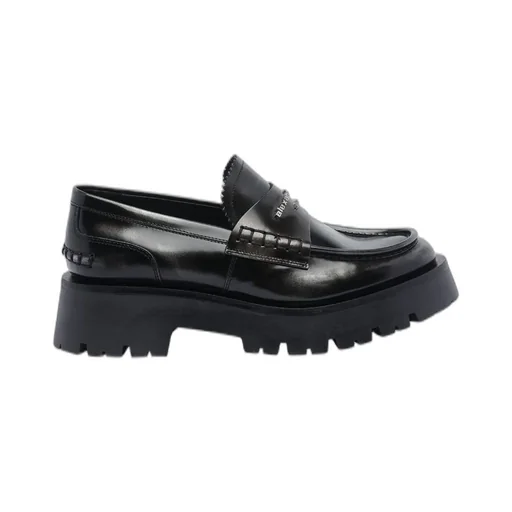 Logo-Lettering Loafers