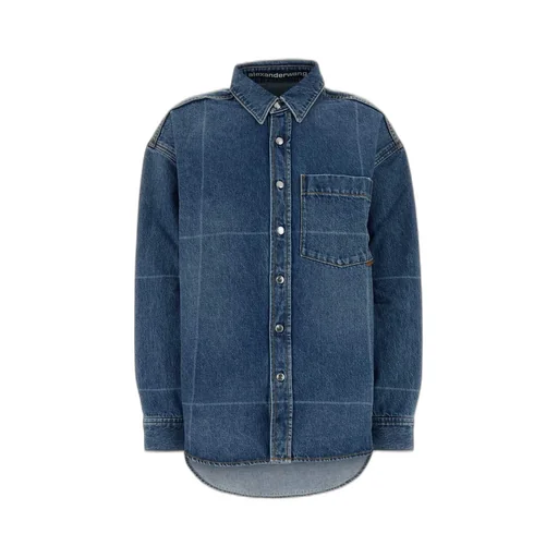 Vintage-Effect Denim Shirt