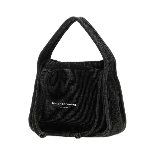 Ryan Ribbed-Knit Small Tote Bag