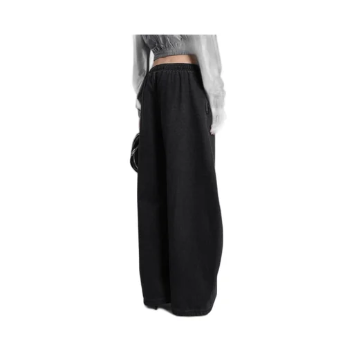 Mid-Rise Wide Leg Jeans