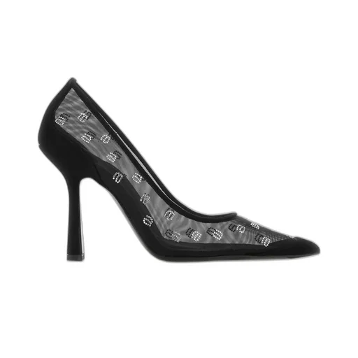 All-Over Motif Embellished Pumps