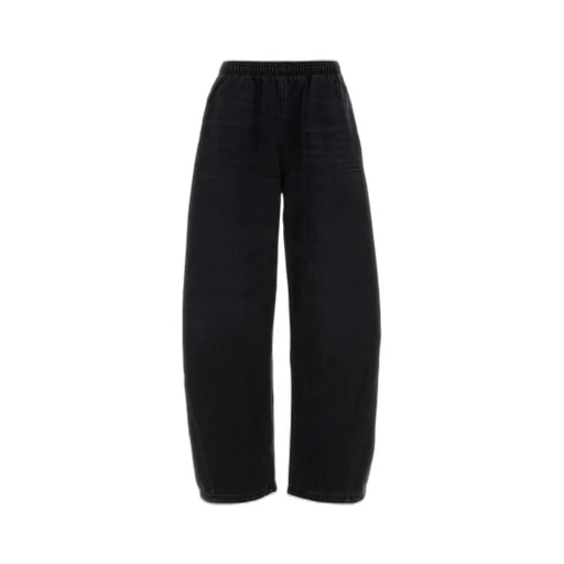 Mid-Rise Wide Leg Jeans