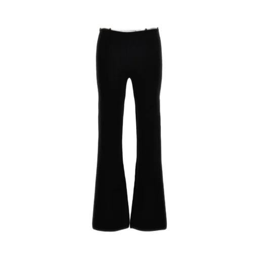 Ribbed Bootcut Pants