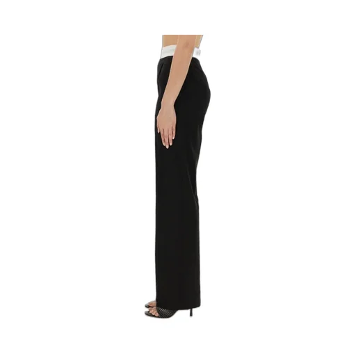 High-Waisted Pleated Pants