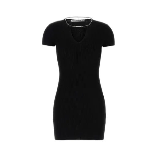 Logo Nameplate Bodycon Minidress