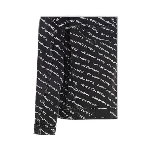 All-Over Logo Printed Jacket