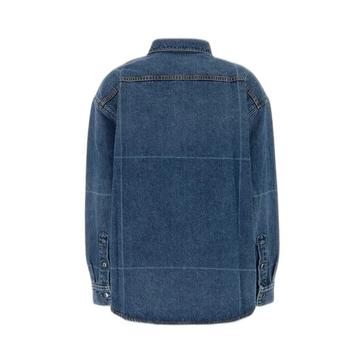 Vintage-Effect Denim Shirt