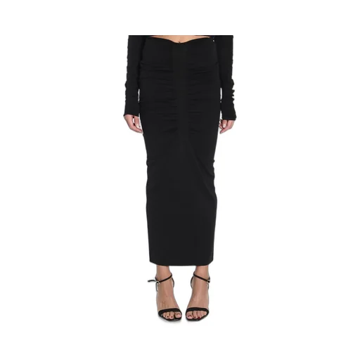 Ruched Maxi Skirt