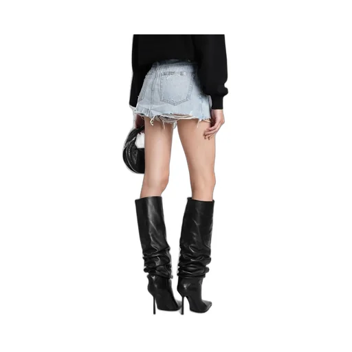 Distressed Demni Shorts