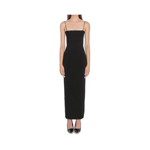 Logo Jacquard Slip Dress