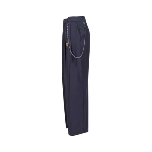 Mid Rise Pleated Trousers