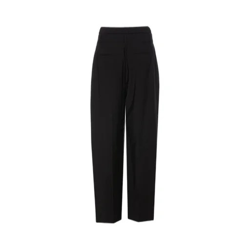 Layered Straight-Leg Pants