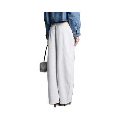 Drawstring Wide Leg Pants